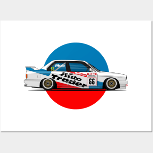 BTCC LEGENDS 90S E30 Posters and Art